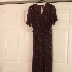 Mulberry Evening Gown